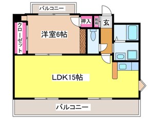 カレッジサイドコトブキの物件間取画像